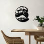 Wallity Ride The Waves Escultura de pared